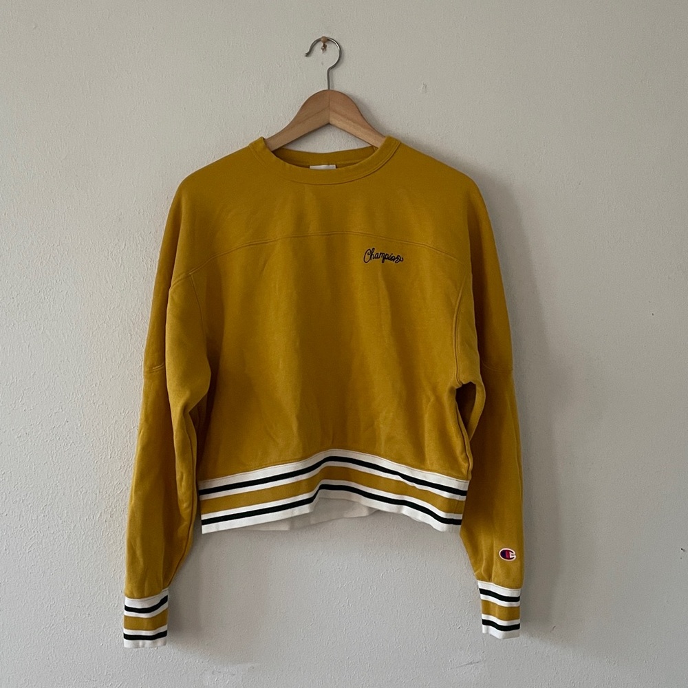 Champion Sweatshirt Collegiate Sport Stripe